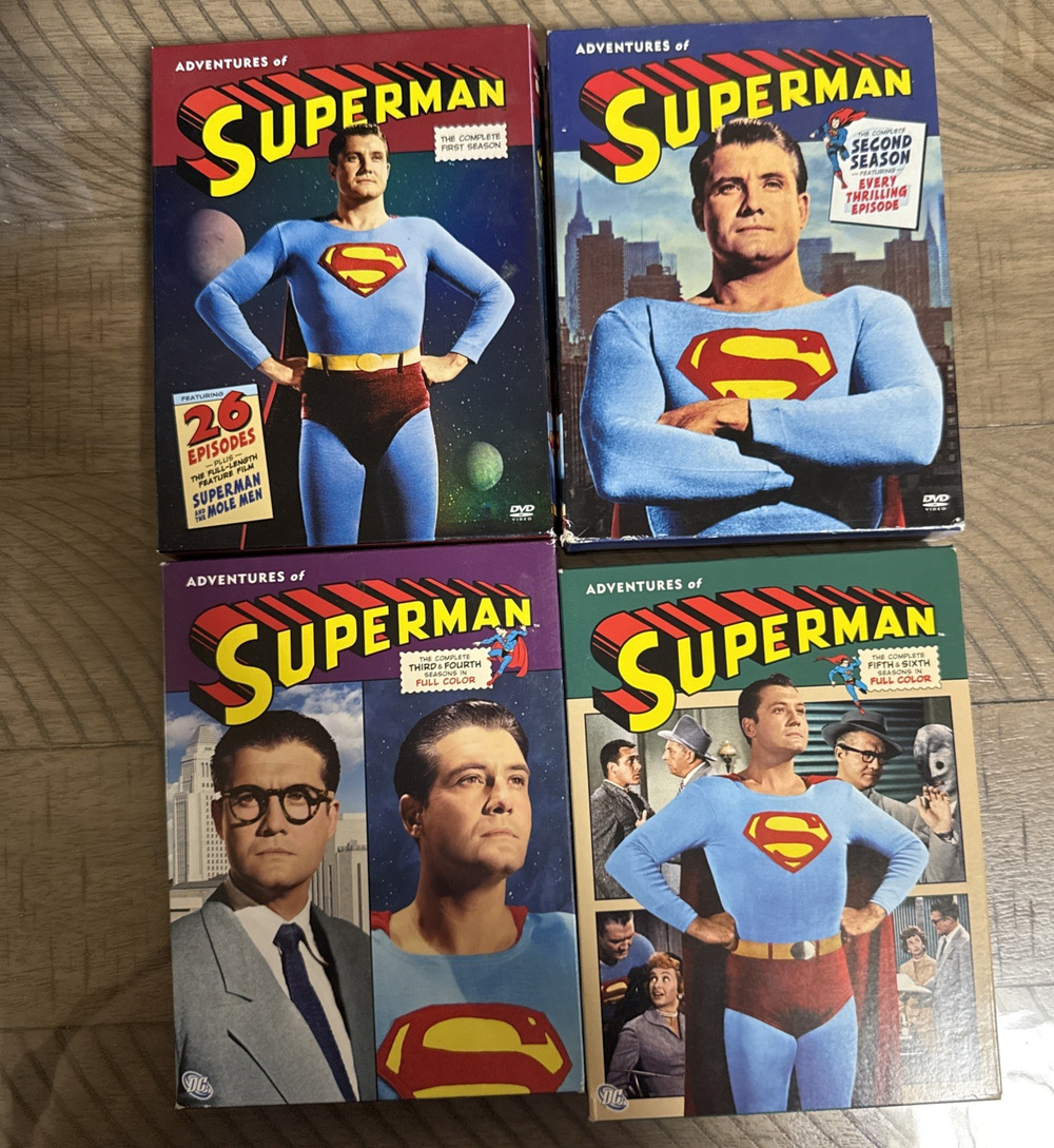 Superman The Adventures of Superman Complete Collection DVD Box Set 2006